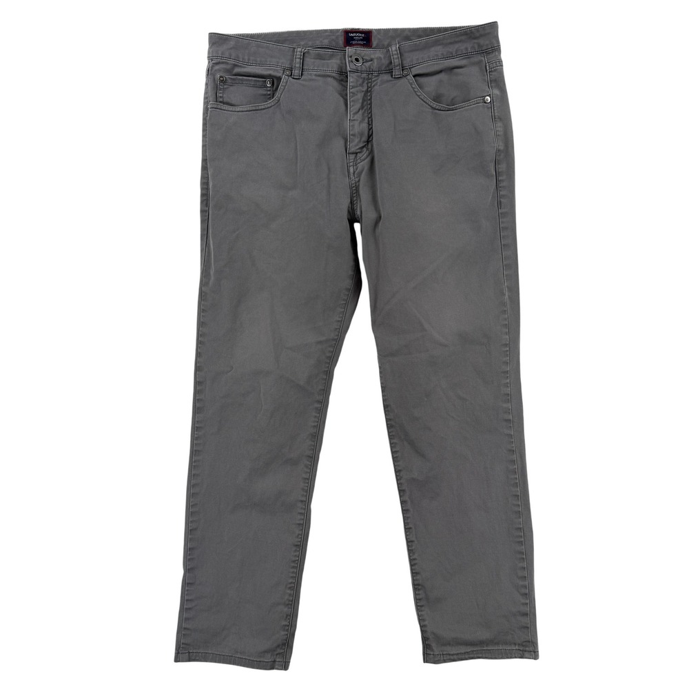 UNTUCKit 5-Pocket Chino Pants Mens 32x30 (32x26) Gray Slim Fit Stretch